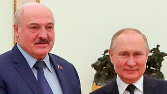 נשיא רוסיה ולדימיר פוטין פגישה עם נשיא בלארוס אלכסנדר לוקשנקו