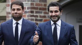 רובן לצד הנציג הסעודי של ניוקאסל