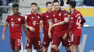 שחקני באיירן מינכן חוגגים