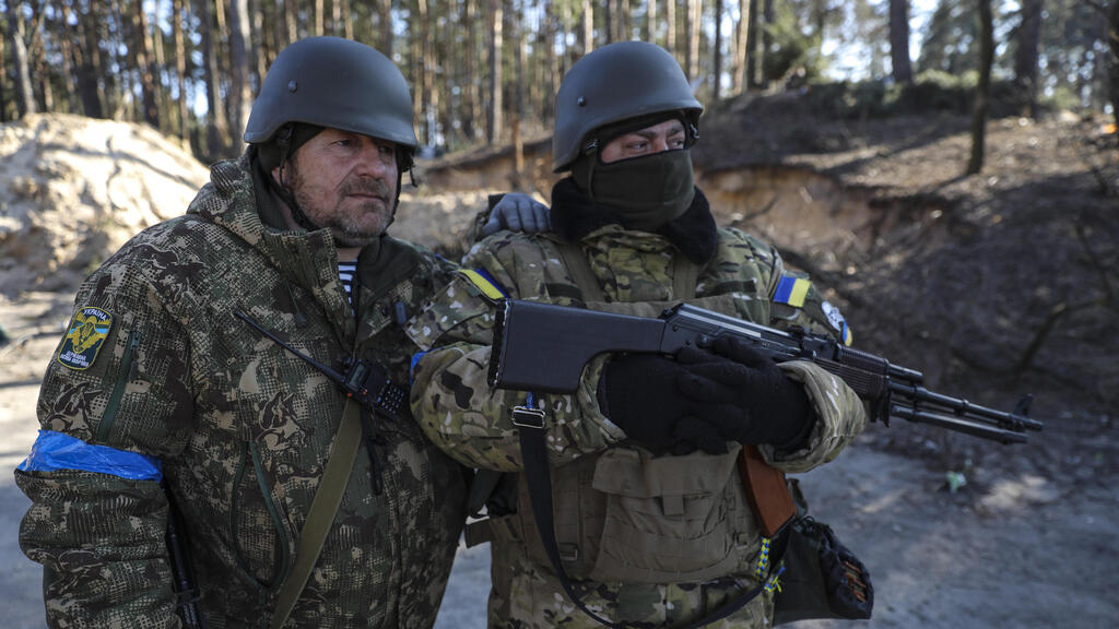 חיילי מילואים אוקראינים 