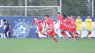 שחקני הפועל חוגגים