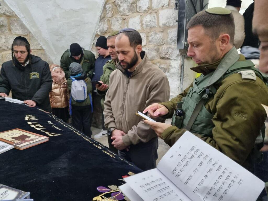 אבי בלוט מפקד אוגדת איו"ש קבר יוסף