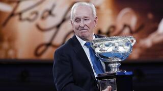 רוד לייבר עם הגביע באליפות אוסטרליה הפתוחה