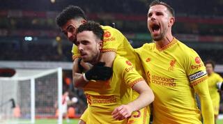 דיוגו ז'וטה, ג'ורדן הנדרסון ולואיס דיאס חוגגים