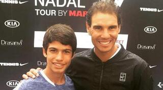 נדאל ואלקרס לפני מספר שנים