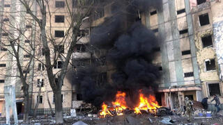 נזקי הלחימה בקייב