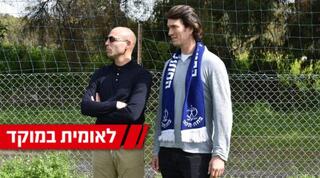אדם נוימן עם אבי יחיאל