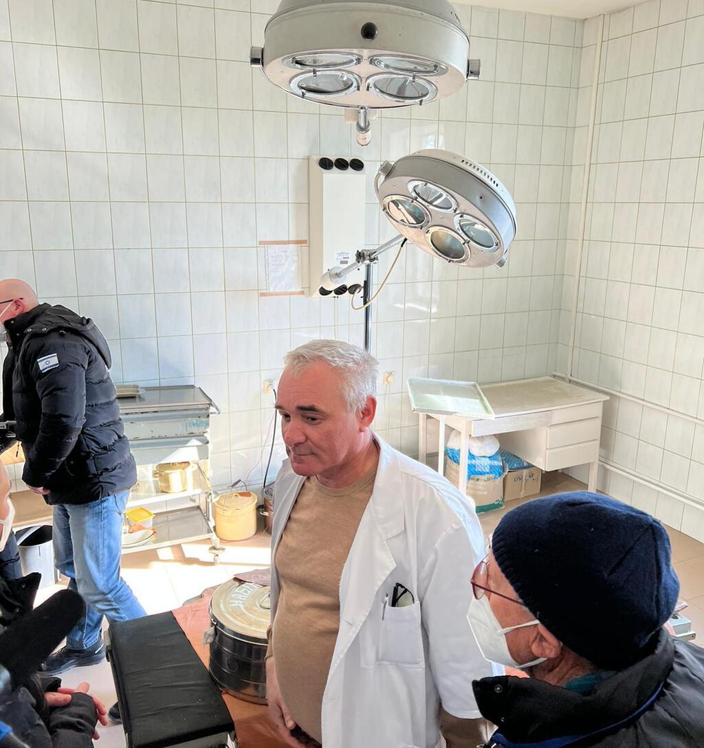 Израильский полевой госпиталь в Украине