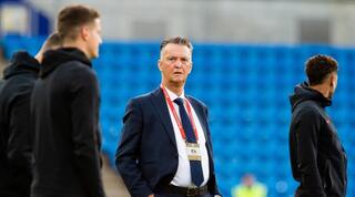 לא מתבייש לומר את דעתו. ואן חאל