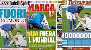 כותרות העיתונים באיטליה