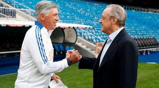 פלורנטינו פרס וקרלו אנצ'לוטי