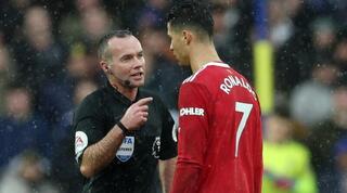 כריסטיאנו רונאלדו מתווכח. בקרוב יתאמן עם השופט?