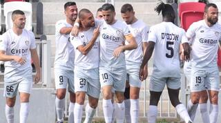 שחקני נס ציונה חוגגים