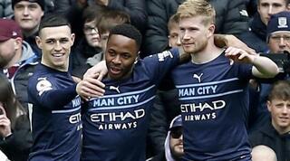 דה בראונה, סטרלינג ופודן חוגגים