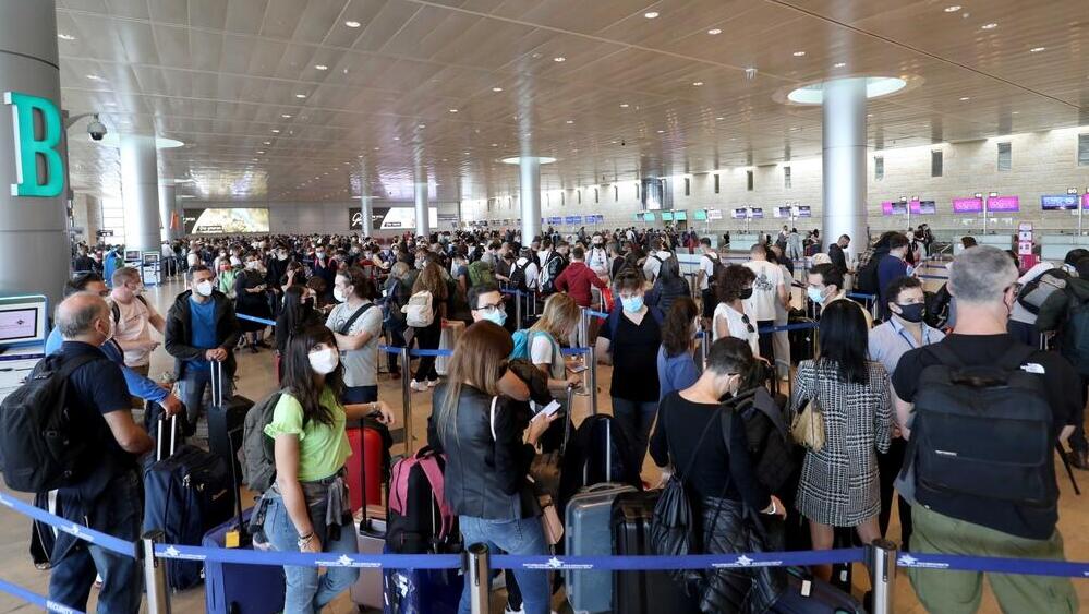 Очереди в аэропорту Бен-Гурион (Фото: shutterstock) עומס בנתב"ג