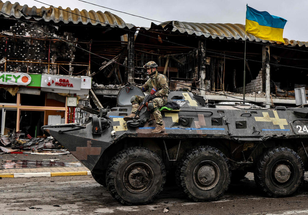 צבא אוקראינה בבוצ'ה 