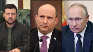 Владимир Зеленский, Нафтали Беннет, Владимир Путин
