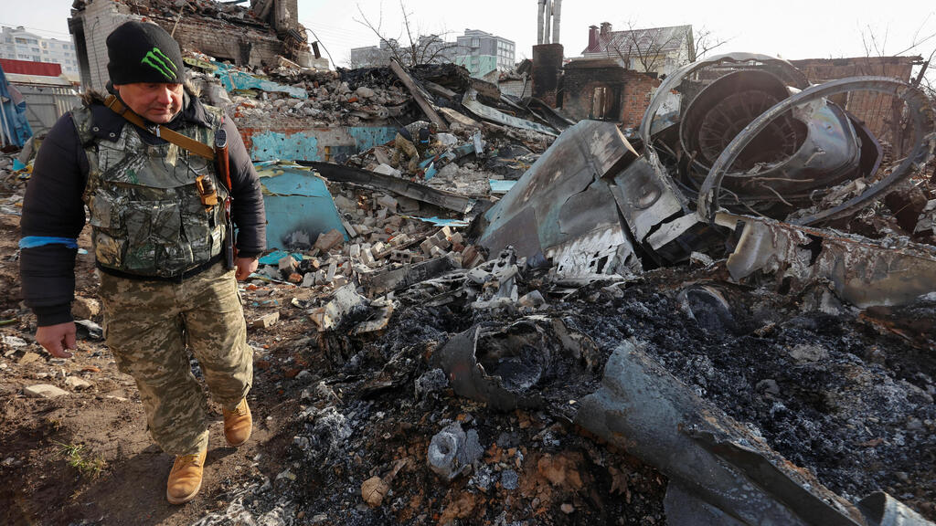 נזקי ההפגזות בצ'רניהיב 