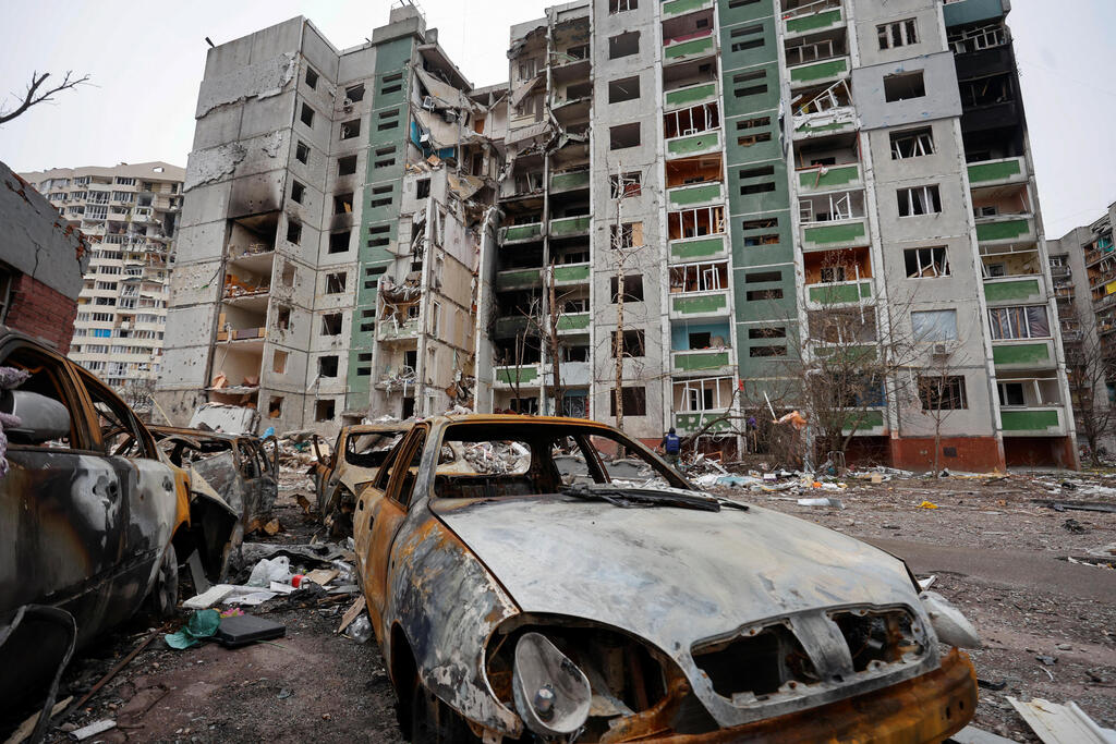 Chernihiv (Photo: Reuters) נזקי ההפגזות בצ'רניהיב