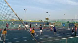 הפליטים מאוקראינה באירוע הטניס