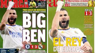 כותרות העיתונים בספרד