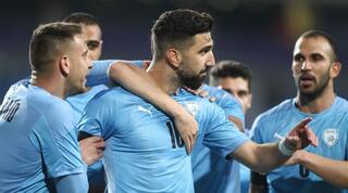 ההגנה מתחילה מלמעלה. שחקני נבחרת ישראל