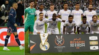 שחקני ריאל מדריד וקיליאן אמבפה