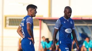 שחקני מכבי פ"ת מאוכזבים