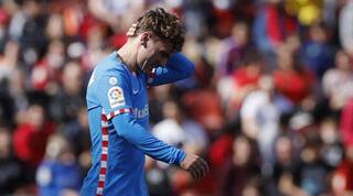 אנטואן גריזמן מאוכזב