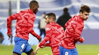 אנטואן גריזמן בחימום