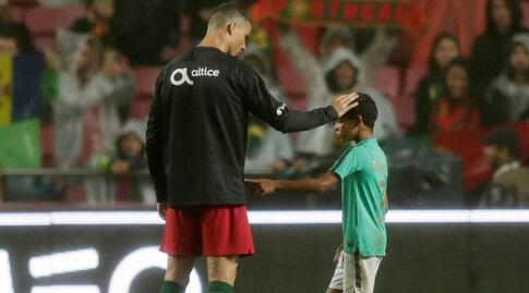 כריסטיאנו רונאלדו ובנו