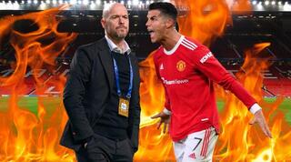 כריסטיאנו רונאלדו ואריק טן האח