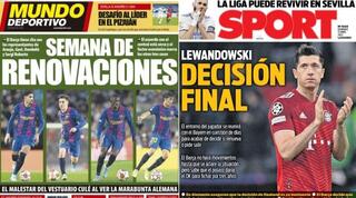 כותרות העיתונים בספרד