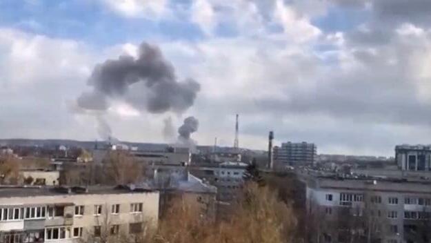  אוקראינה לבוב מתקפת טילים של רוסיה