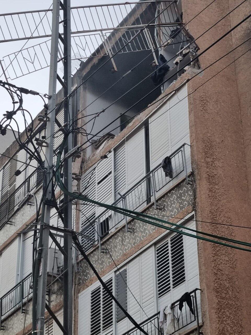 זירת האירוע בראשון לציון