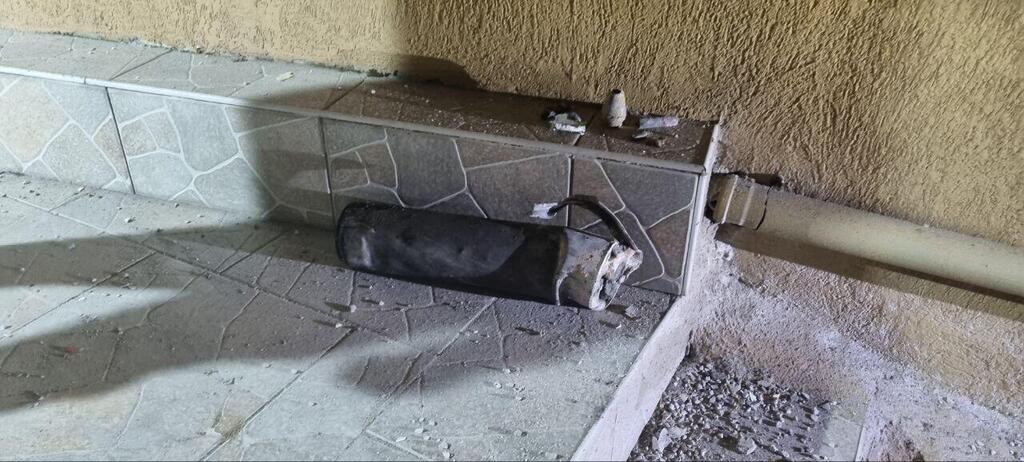 רסיס הרקטה בשדרות