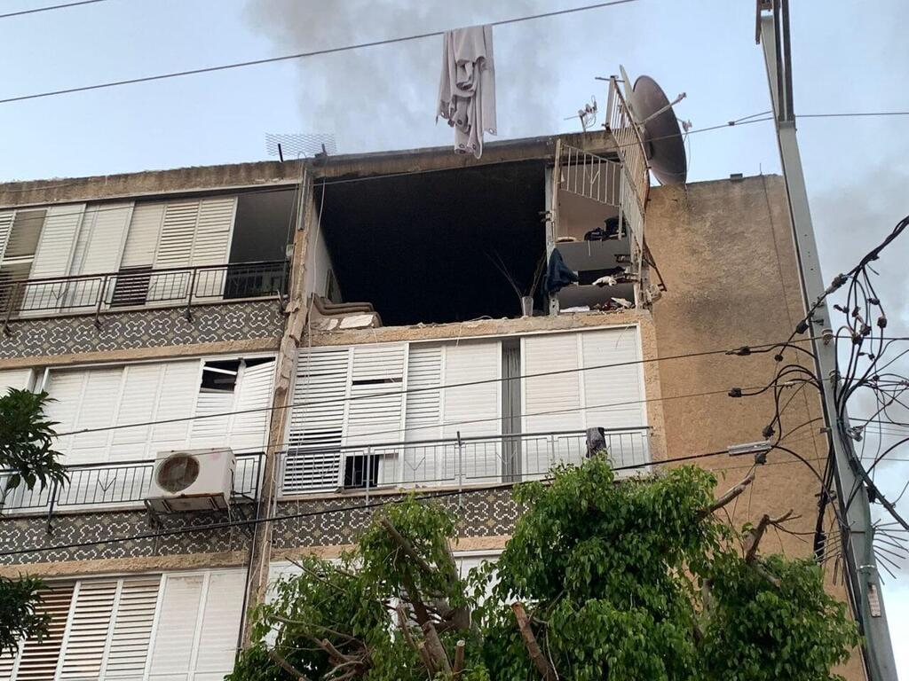 זירת האירוע בראשון לציון