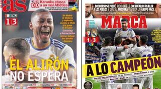 כותרות העיתונים בספרד