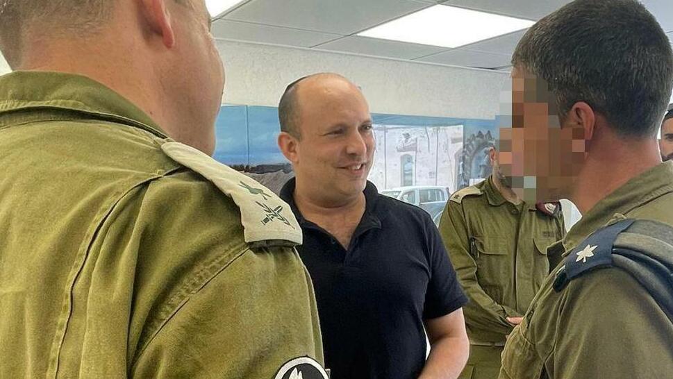 בנט נפגש עם הלוחמים בפיקוד דרום