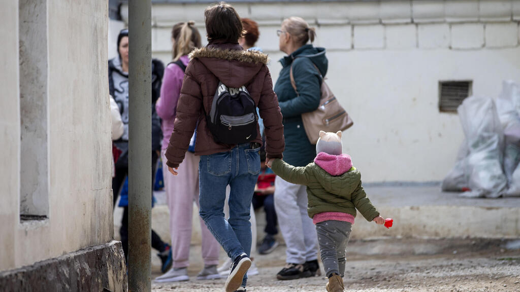 Беженцы из Украины (Иллюстрация: EPA ) פליטים אוקראינים במולדובה משבר מלחמה רוסיה אוקראינה