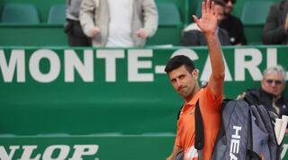 נובאק ג'וקוביץ' נפרד מהקהל במונטה קרלו