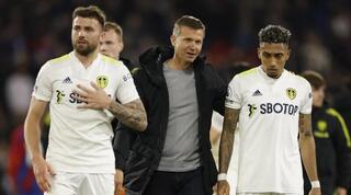 שחקני לידס מאוכזבים