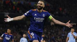 קארים בנזמה חוגג