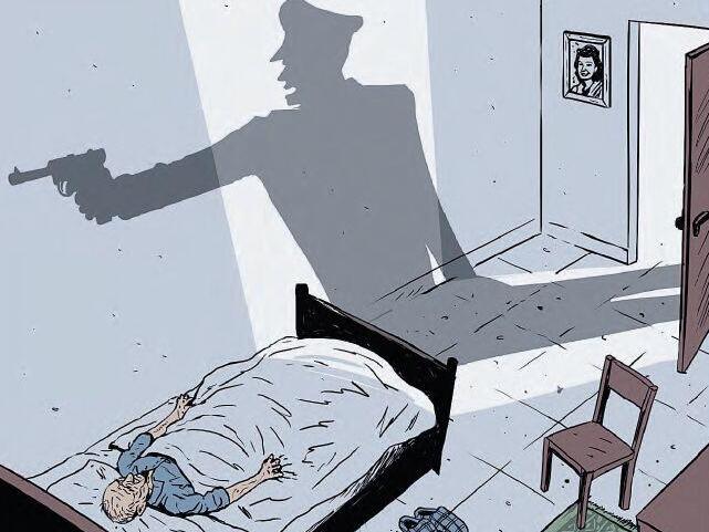 Illustration of a Holocaust survivor (Photo: Guy Morad) 1