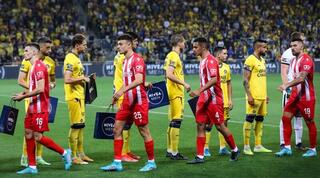 שחקני מכבי תל אביב והפועל תל אביב