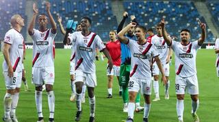 שחקני הפועל ירושלים חוגגים