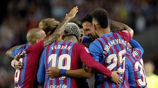 חשוב לסיים במקום השני. שחקני ברצלונה