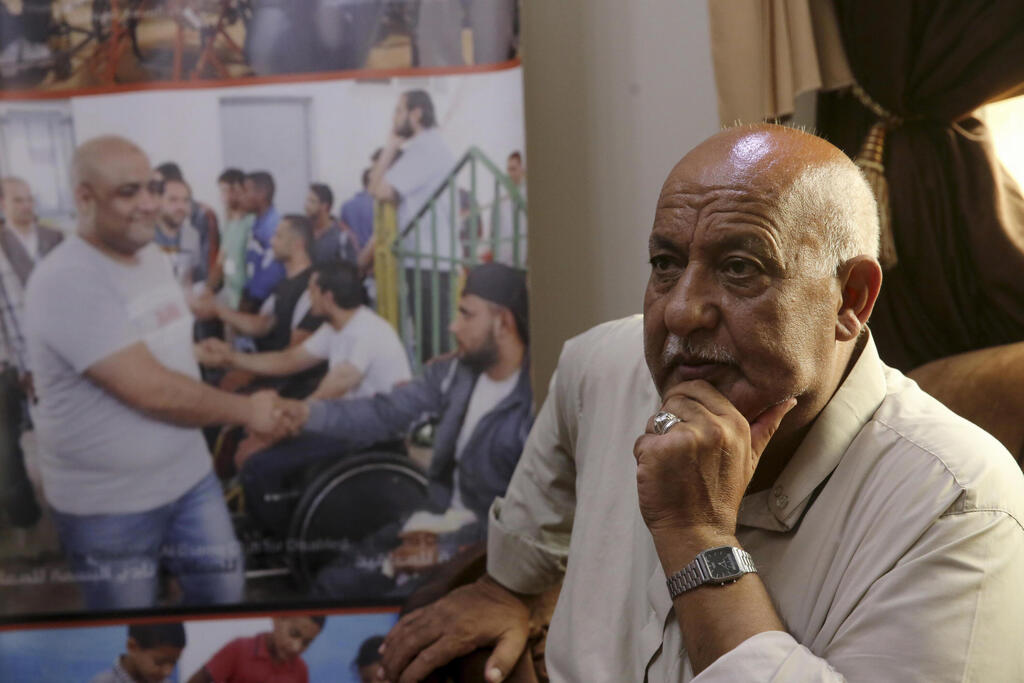 Khalil el-Halabi, the father of Mohammed el-Halabi, Gaza director of the international charity World Vision 