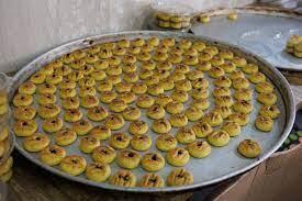 Date cookies in Al-Najah Sweets, in Jerusalem’s Old City 