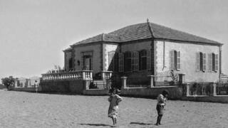 בית דיזנגוף ב-1909, לפני התפתחות שדרות רוטשילד